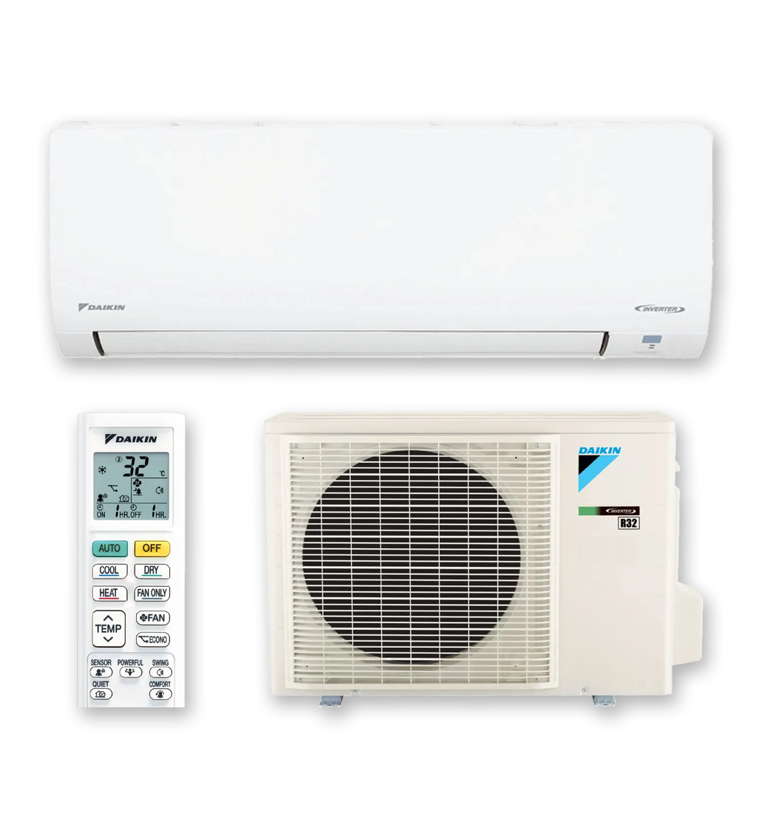 Daikin Lite 5.0kW Reverse Cycle Inverter Split System FTXF50WVMA