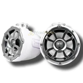 Diamond Audio 6.5" 2 Way Marine Tower Speaker Pods 300W Max White POD65F4W Pair