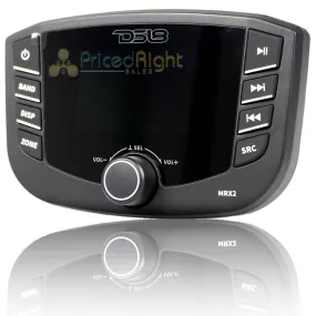 DS18 Marine and Powersports Head Unit LCD Display Bluetooth IP65 USB AM FM MRX2