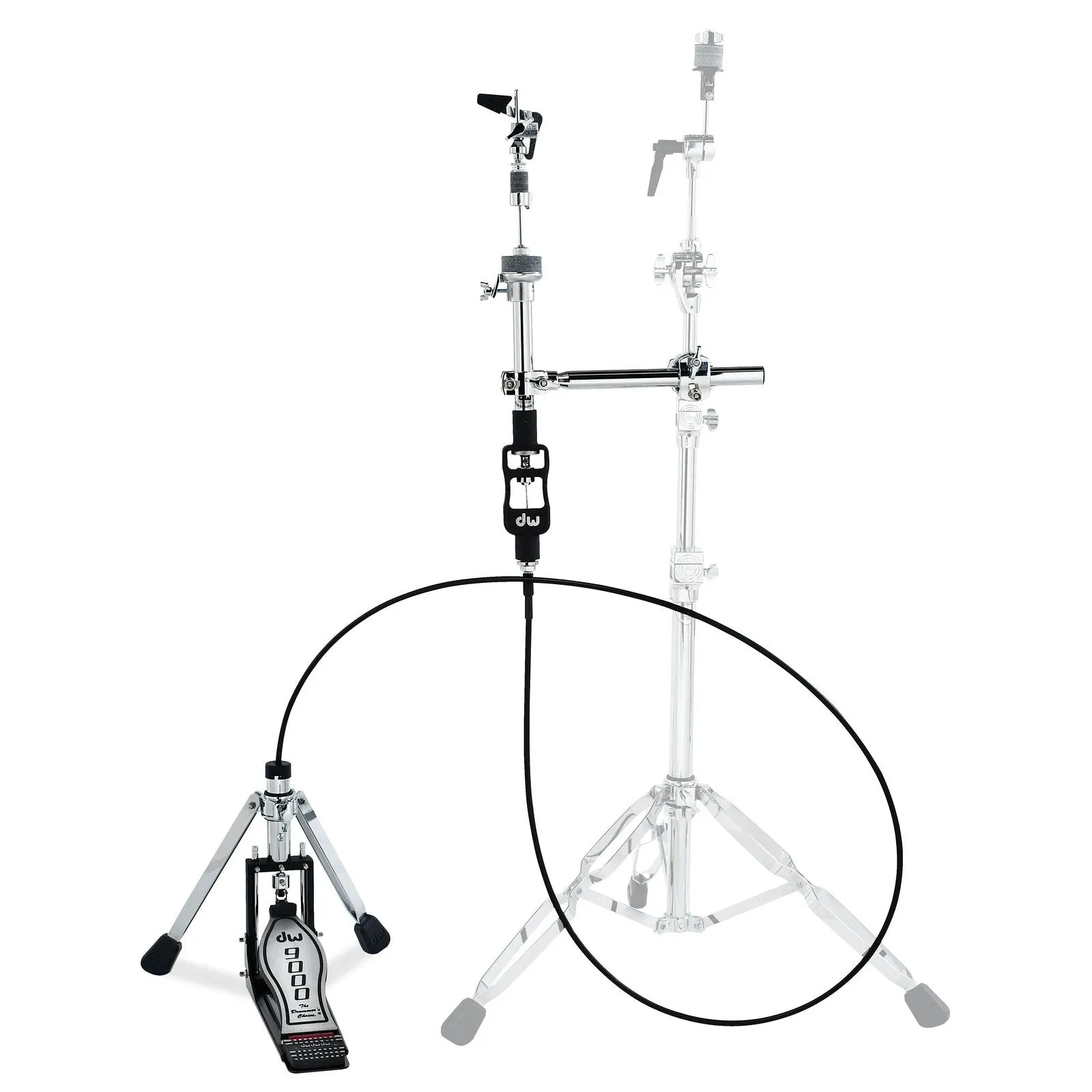 DW DWCP9502LB4 9000 Series 4' Remote Hi Hat Stand with Bag