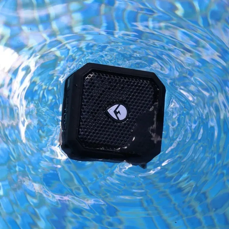 EcoXGear EcoPebble Lite Party Speaker Portable Bluetooth 3 Watt Mini Waterproof Black