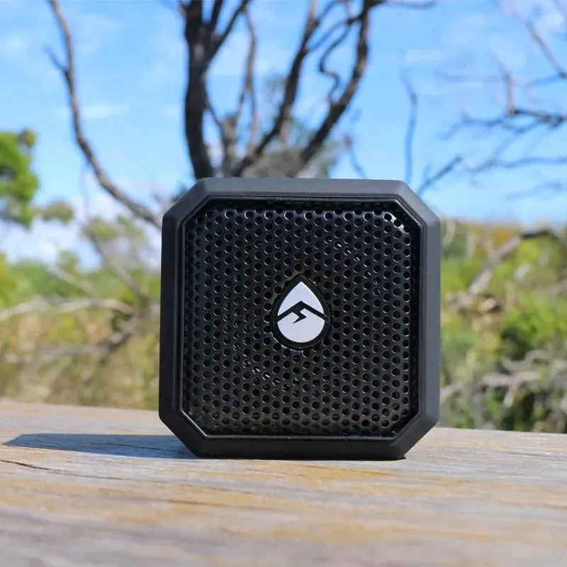 EcoXGear EcoPebble Lite Party Speaker Portable Bluetooth 3 Watt Mini Waterproof Black