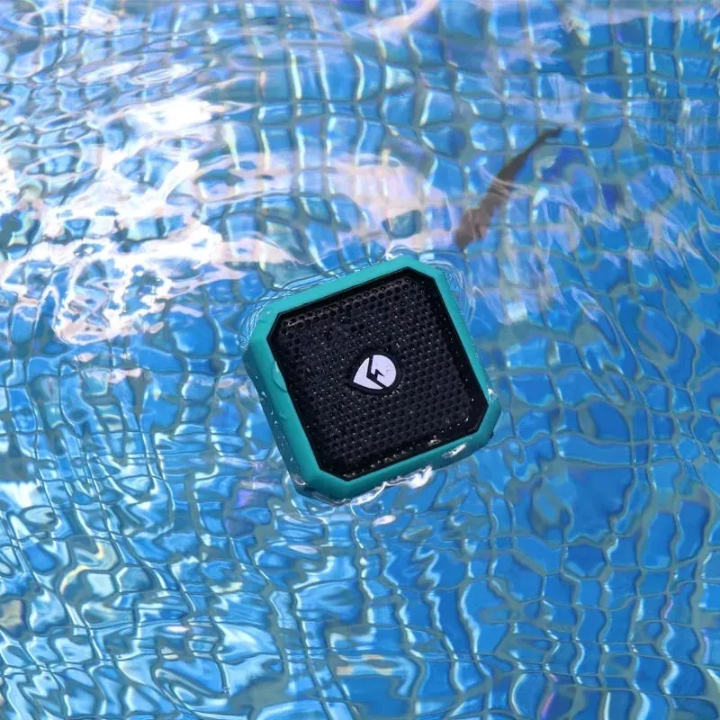EcoXGear EcoPebble Lite Party Speaker Portable Bluetooth3 Watt Mini Waterproof Mint