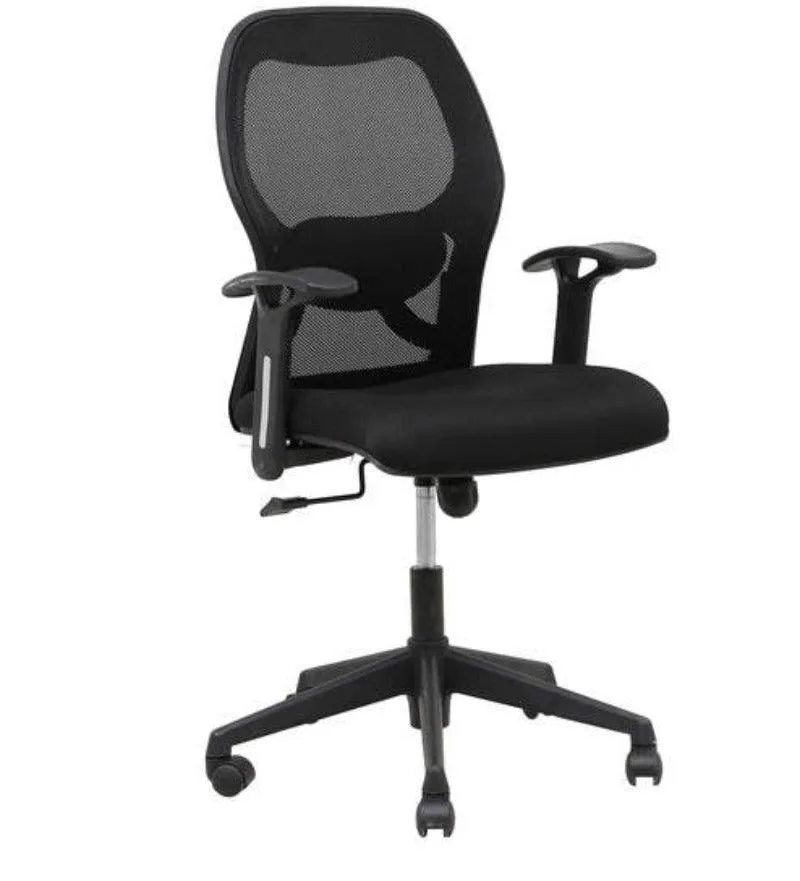Ergonomic Work From Home Chair in Black (Matte)