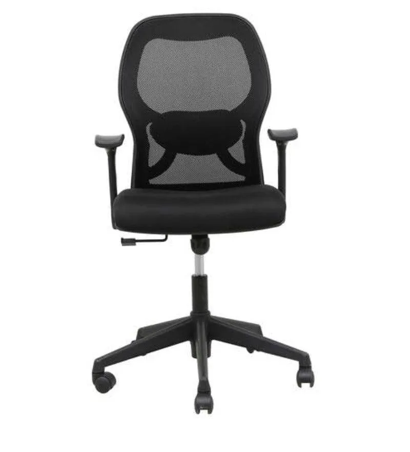 Ergonomic Work From Home Chair in Black (Matte)