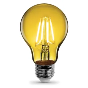 Feit Electric A19/TY/LED LED Bulb, General Purpose, A19 Lamp, 25 W Equivalent, E26 Lamp Base, Dimmable, Clear