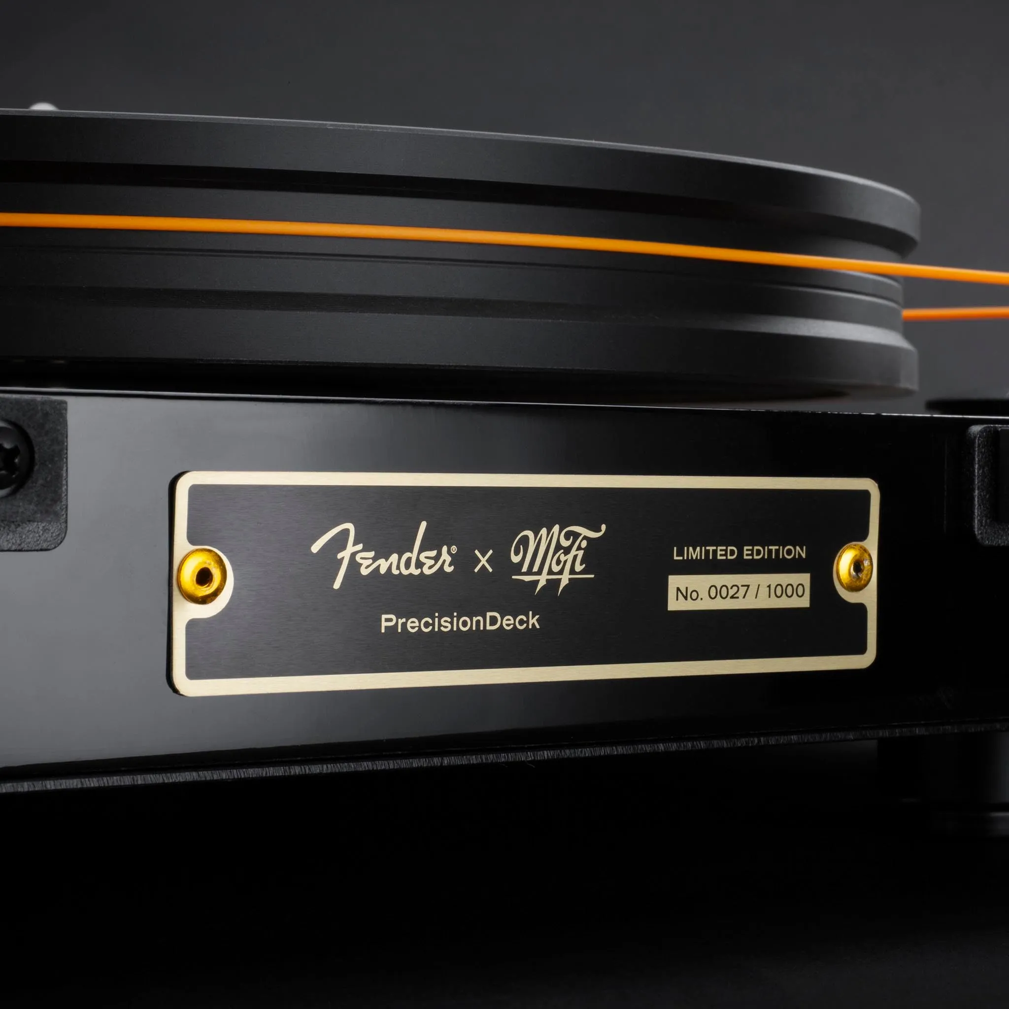 Fender x MoFi PrecisionDeck Limited Edition Turntable