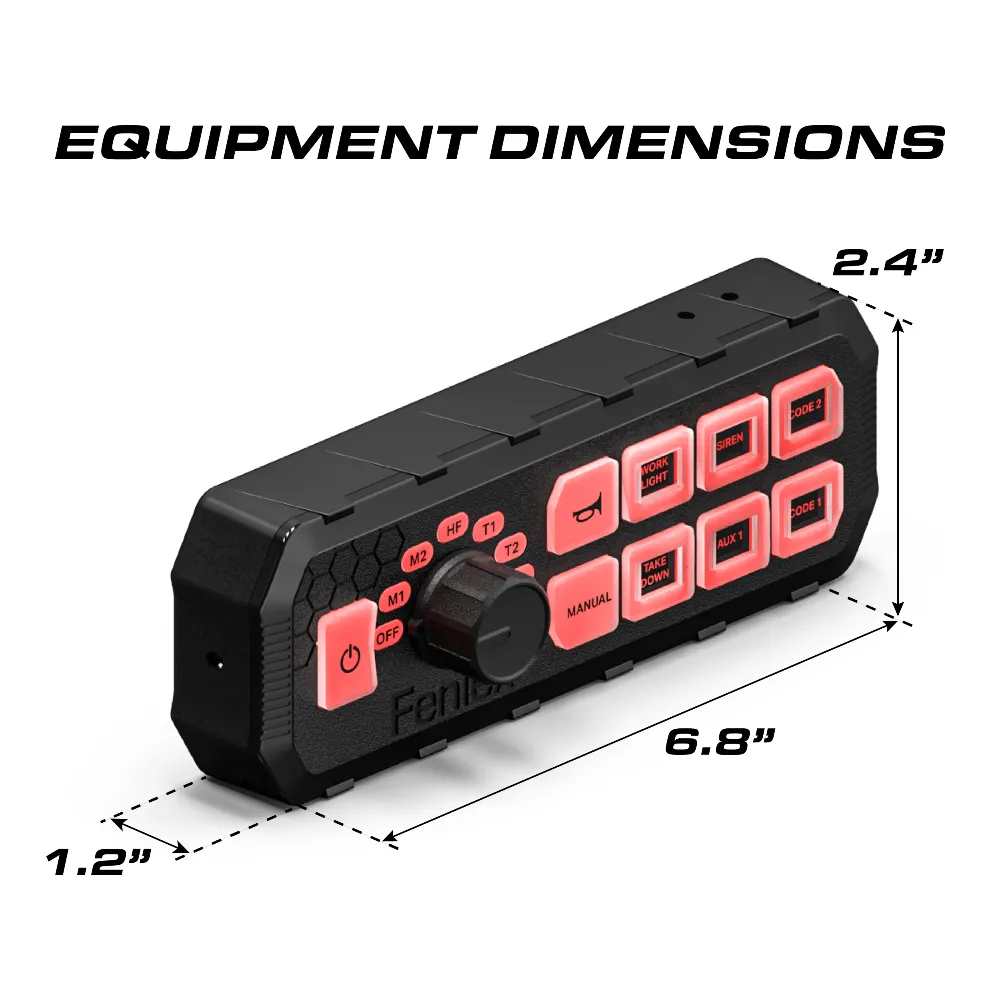 Feniex Typhoon Full Function Siren