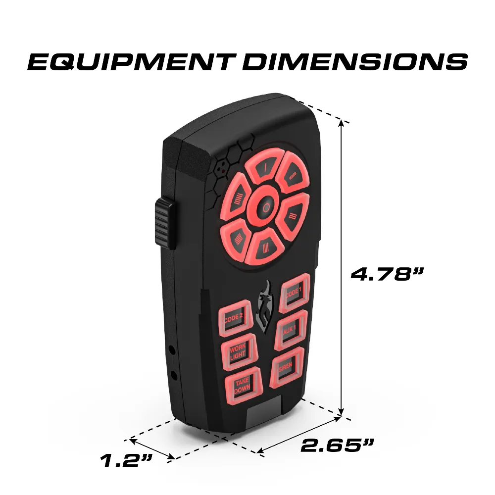 Feniex Typhoon Handheld Siren