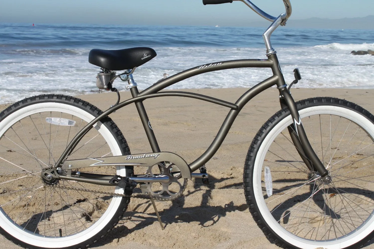 Firmstrong Urban Man Single Speed - Men's 24" Beach Cruiser Bike