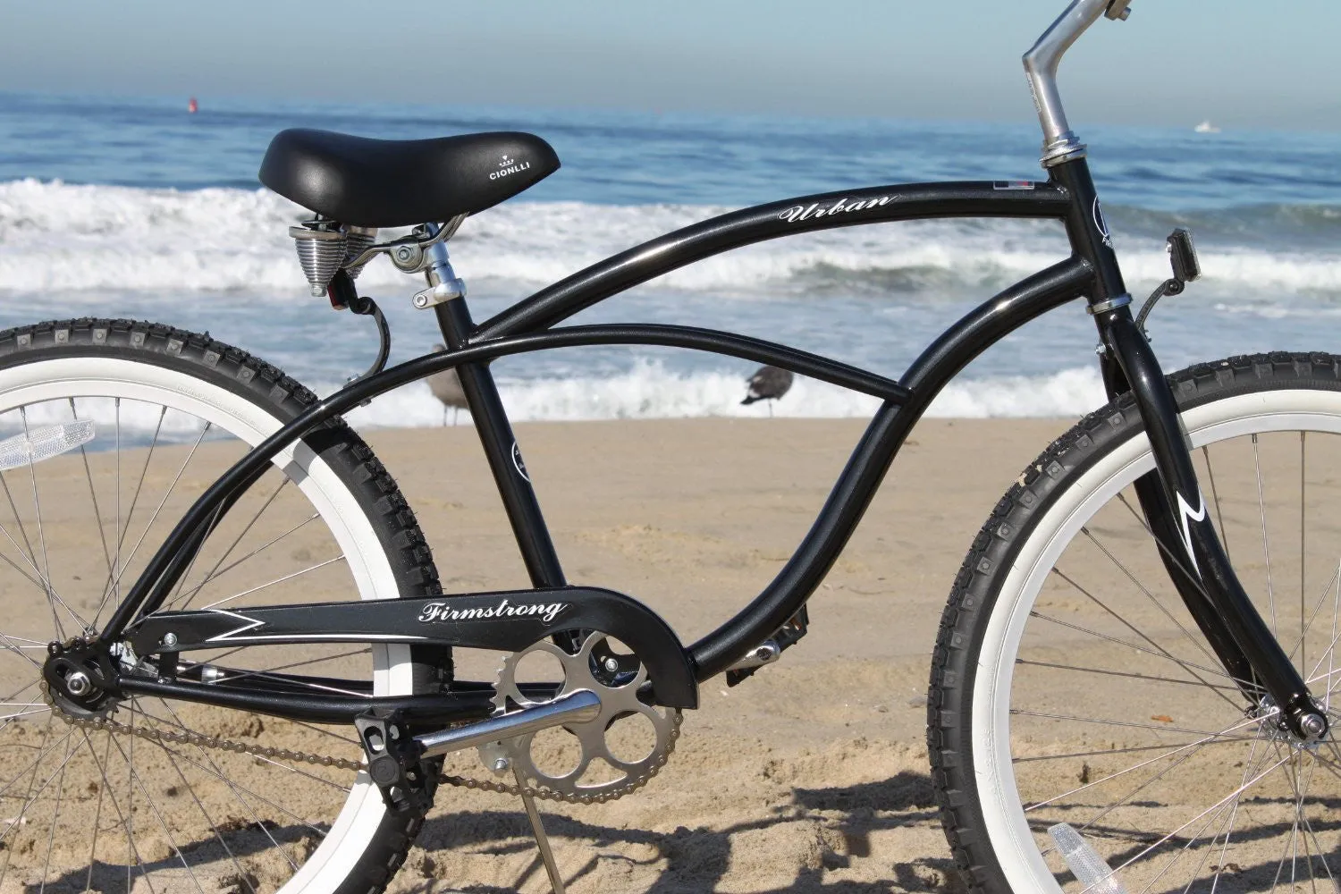 Firmstrong Urban Man Single Speed - Men's 24" Beach Cruiser Bike
