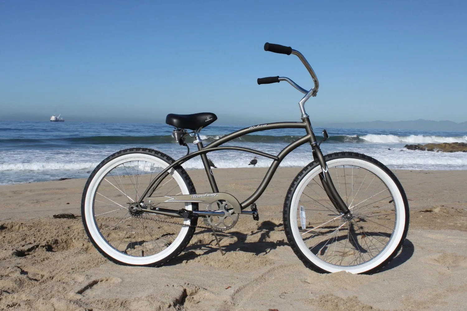 Firmstrong Urban Man Single Speed - Men's 24" Beach Cruiser Bike