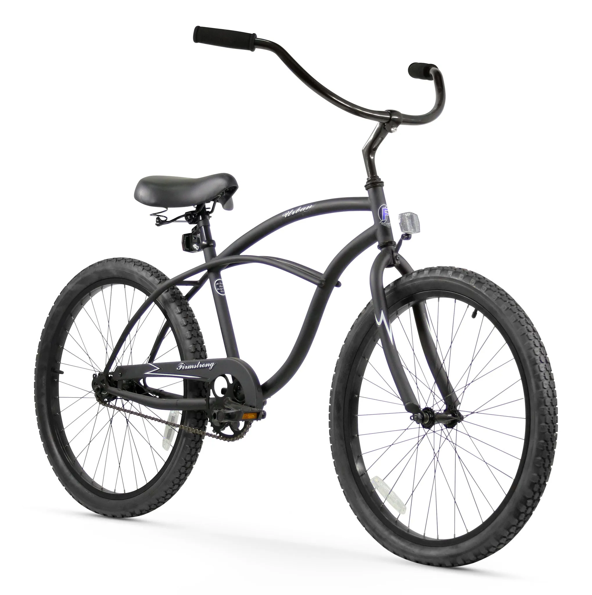 Firmstrong Urban Man Single Speed - Men's 24" Beach Cruiser Bike