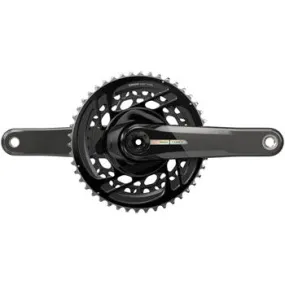 Force Bicycle Crankset - 170mm, 2x 12-Speed, 46/33t, Direct Mount, DUB Spindle Interface, Iridescent Gray, D2