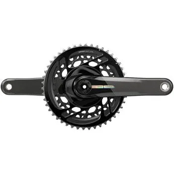Force Bicycle Crankset - 170mm, 2x 12-Speed, 46/33t, Direct Mount, DUB Spindle Interface, Iridescent Gray, D2