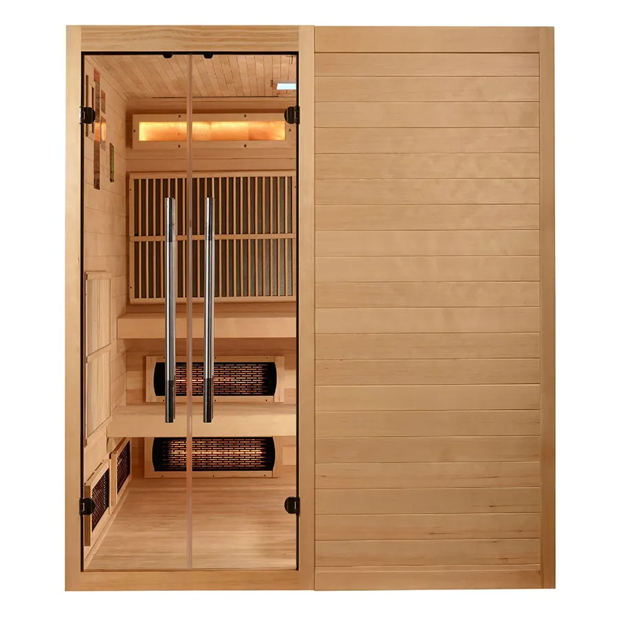 Golden Designs Toledo 6 Person Full Spectrum Hybrid Sauna