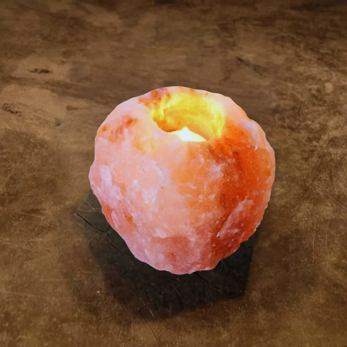 Himalayan Salt Candle Holder | Soothing Aroma | Good for Relaxing Ambience