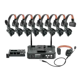 Hollyland Solidcom C1 Pro-Hub8S ENC 9-Person Full-Duplex Wireless Intercom System with Hub