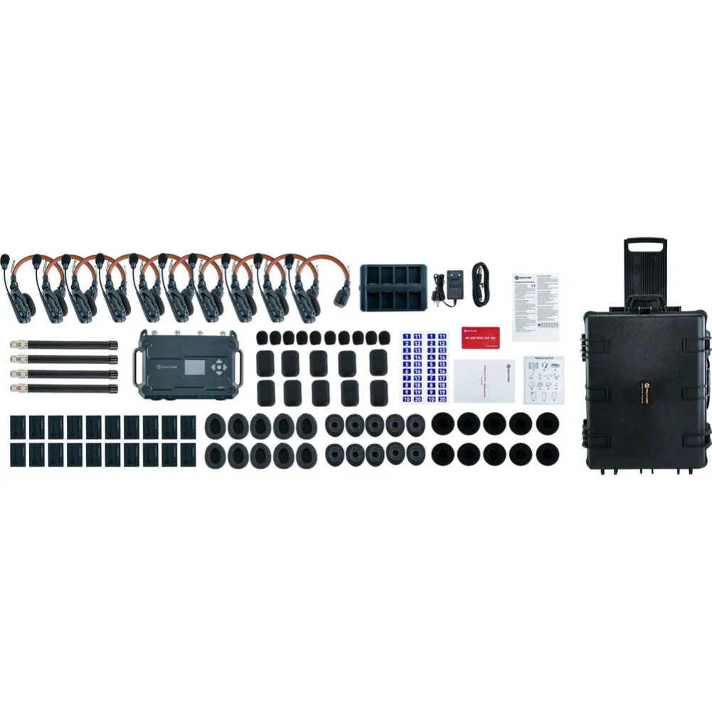 Hollyland Solidcom Roaming Hub with Headsets (V Mount)