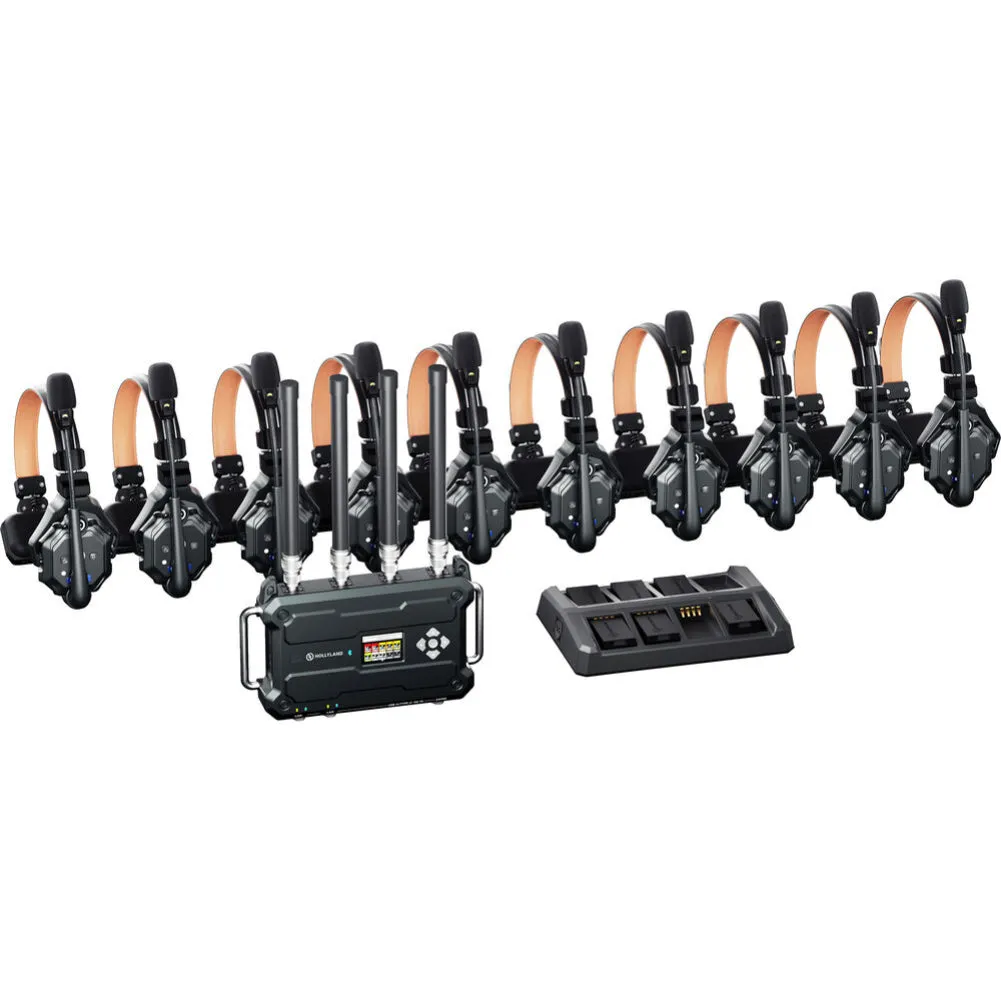 Hollyland Solidcom Roaming Hub with Headsets (V Mount)