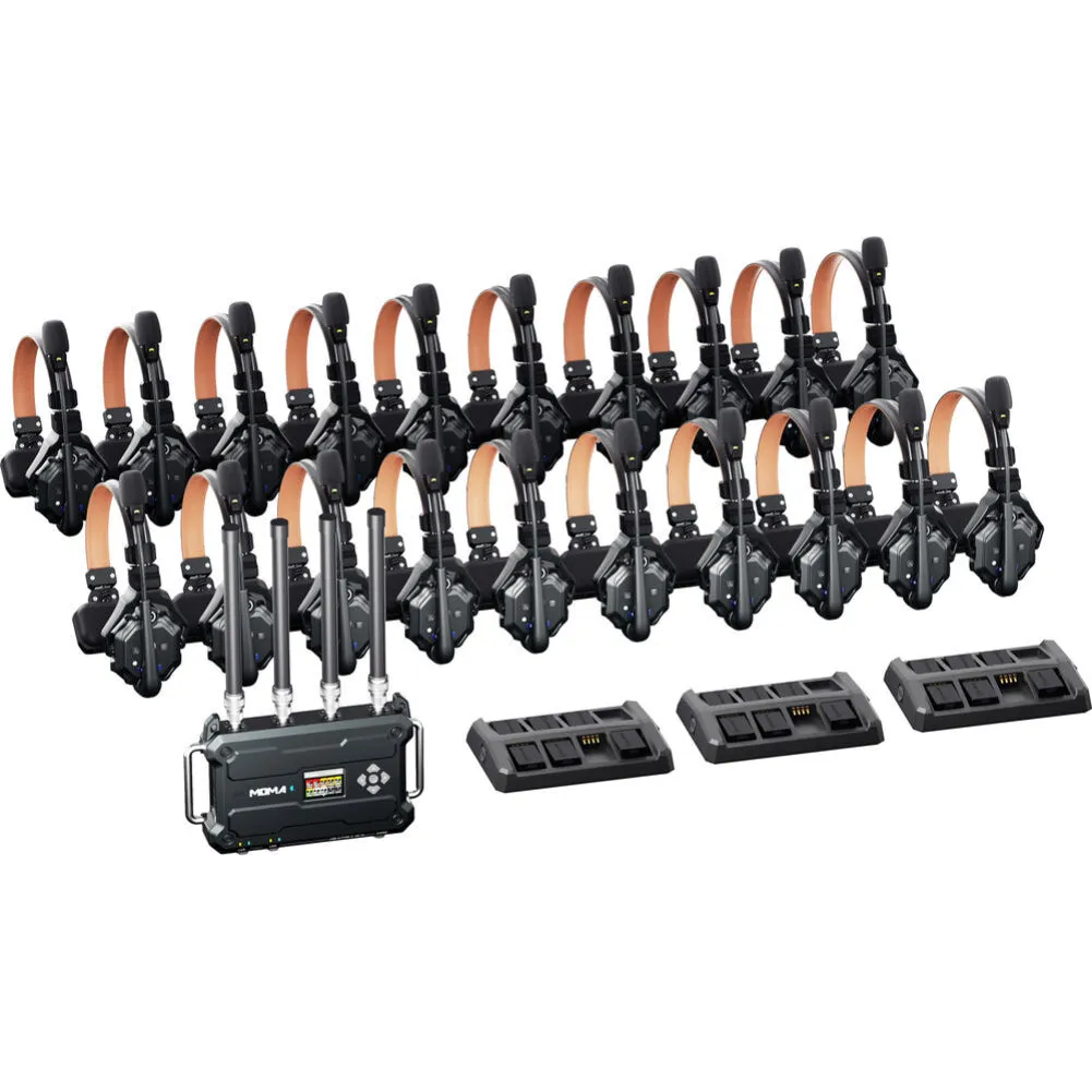 Hollyland Solidcom Roaming Hub with Headsets (V Mount)