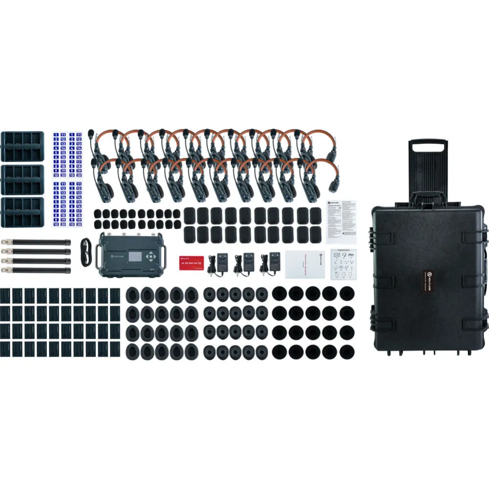 Hollyland Solidcom Roaming Hub with Headsets (V Mount)