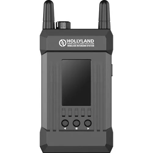 Hollyland SYSCOM 1000T-8B Full-Duplex Intercom System w/Eight Beltpacks and Headsets