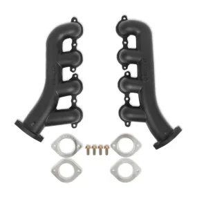 Hooker BlackHeart BlackHeart Exhaust Manifold - Black Ceramic-Coated - GM LS-Series (Pair)