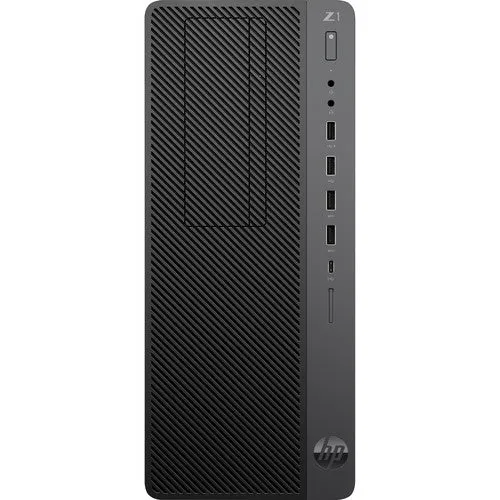HP Z1-G5 Entry Business Workstation Tower PC, Intel Core i7-9700, 3.0GHz, 8GB RAM, 256GB SSD, Windows 10 Pro 64-Bit - 7RQ71UT#ABA