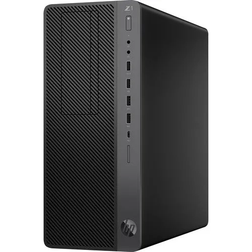 HP Z1-G5 Entry Business Workstation Tower PC, Intel Core i7-9700, 3.0GHz, 8GB RAM, 256GB SSD, Windows 10 Pro 64-Bit - 7RQ71UT#ABA