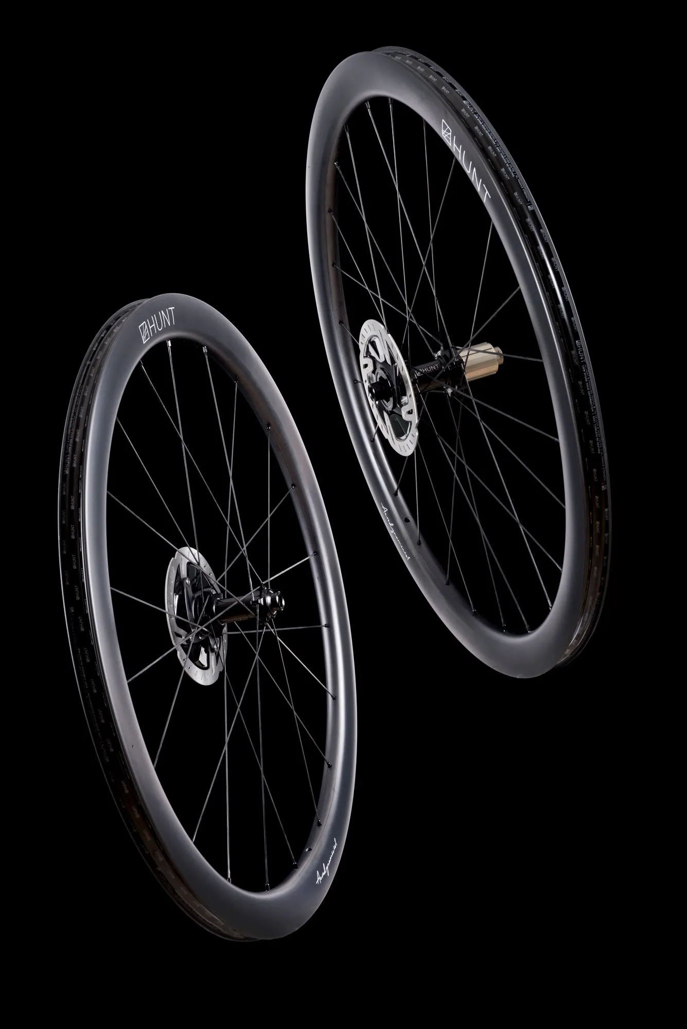 HUNT 44 UD Carbon Spoke Disc Wheelset