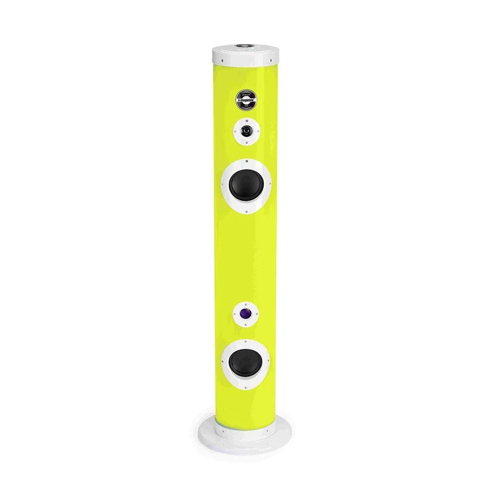 Ibiza Tube Sound II Light LED Tower Speaker by Steepletone