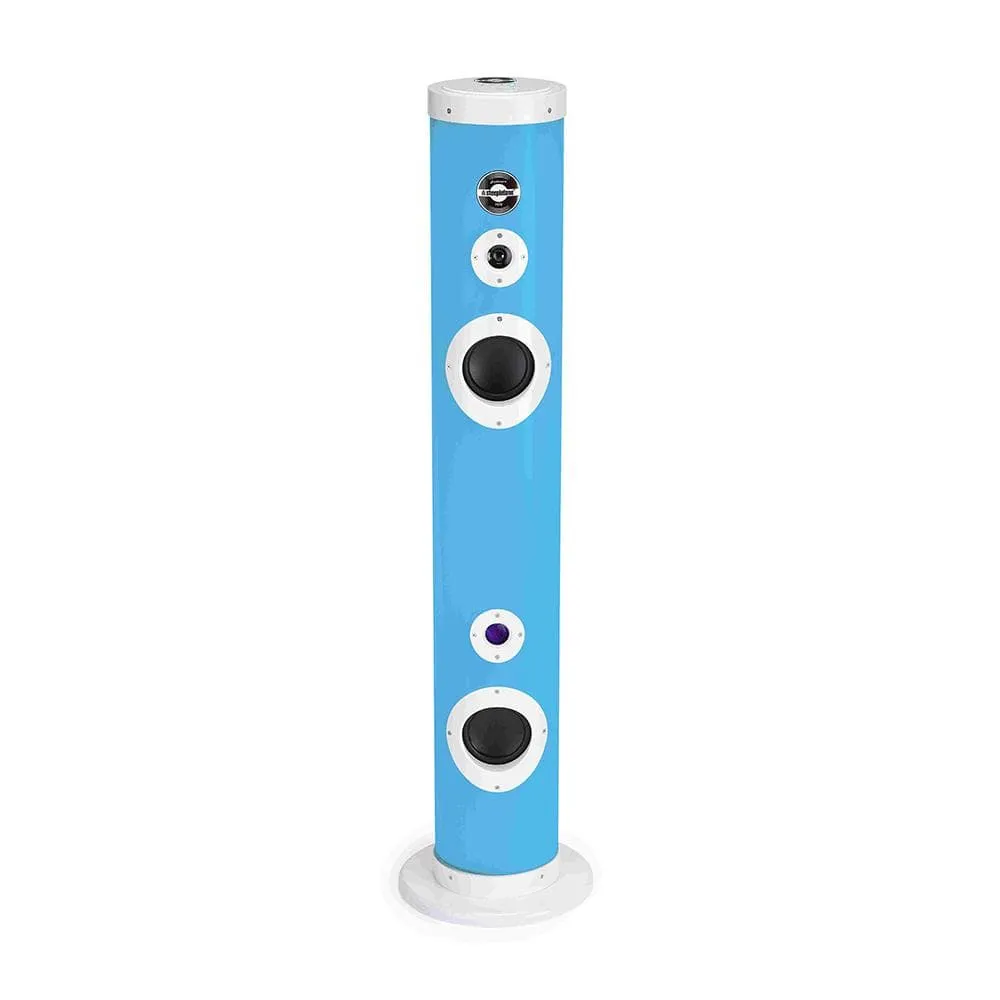 Ibiza Tube Sound II Light LED Tower Speaker by Steepletone
