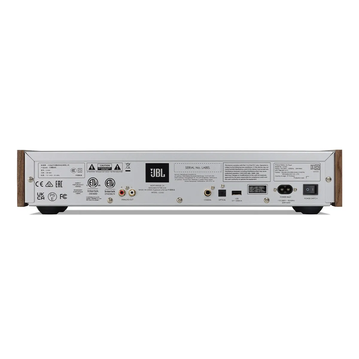 JBL CD350 Classic Compact Disc Player