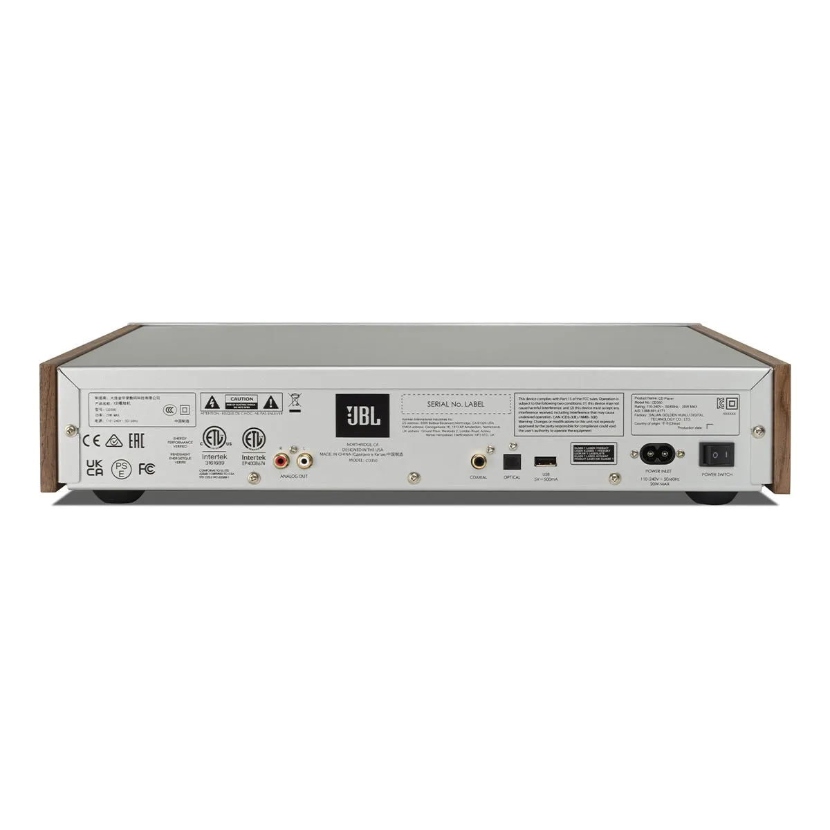 JBL CD350 Classic Compact Disc Player