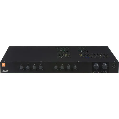JBL CSMA280 Commercial Series Mixer Amplifier - 2x80W