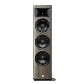 JBL HDI-3800 OPEN BOX  2.5-Way Floorstanding Loudspeaker - Gray Oak - Each-Excellent Condition
