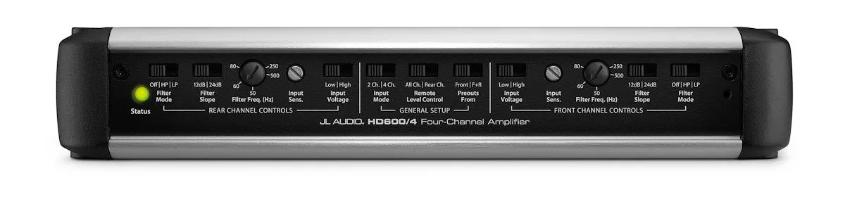 JL Audio HD600/4 4 Ch. Class D Full-Range Amplifier