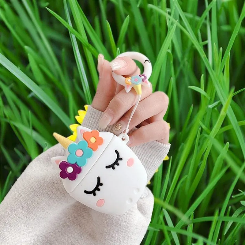Kawaii unicorn Airpods Case