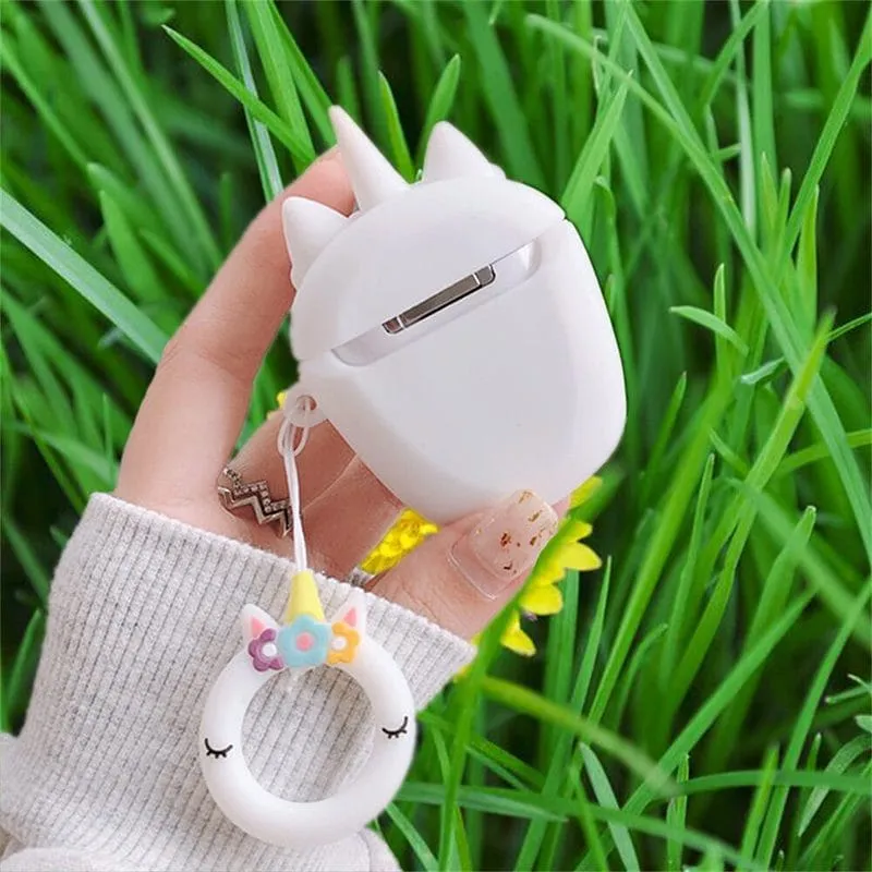 Kawaii unicorn Airpods Case