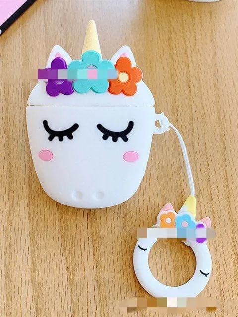 Kawaii unicorn Airpods Case