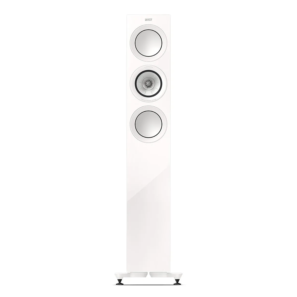 KEF R5 OPEN BOX Meta Tower Speaker - Gloss White - Each Excellent Condition