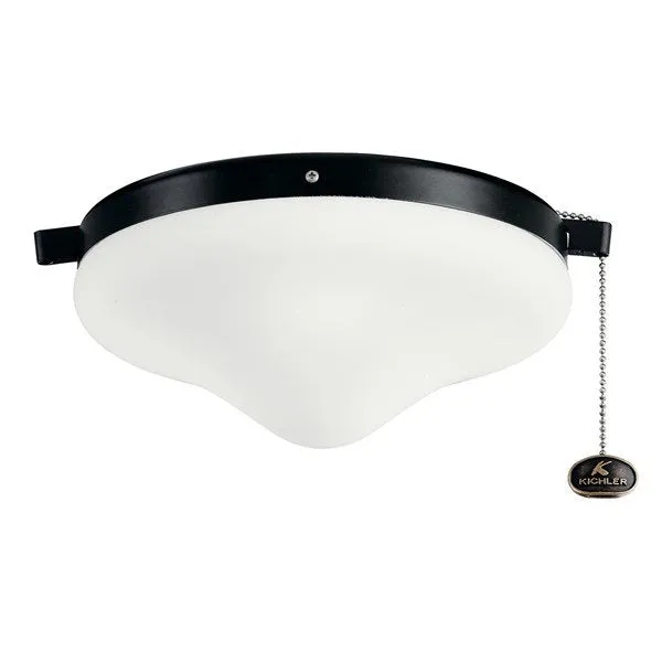 Kichler 380010SBK LED 10.25" Wet Light Kit Satin Black