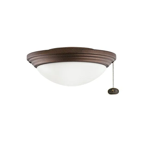 Kichler 380912WCP LED 11" Wet Light Kit Weathered Copper Powder Coat