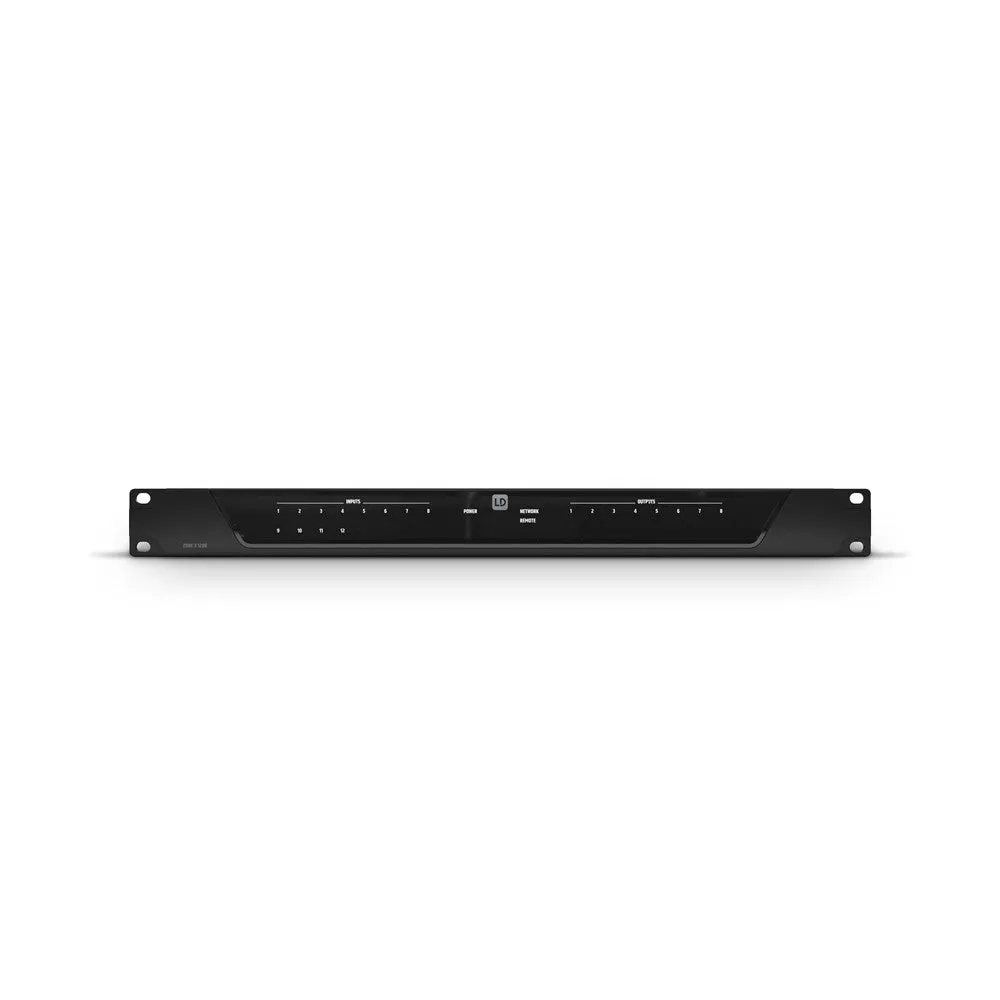 LD Systems LDS-ZONEX1208 Hybrid Architecture DSP Matrix - 12 In / 8 Out