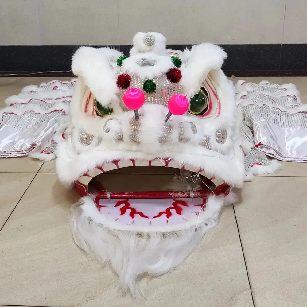 LED lightup Lion Jump Leap Dancing Performance Props For Amusement Celebration Chinese Traditional Program New Year's Atmosphere