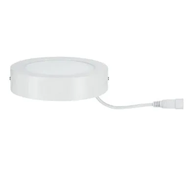 Lunar Round LED Panel 170mm Warm White - White