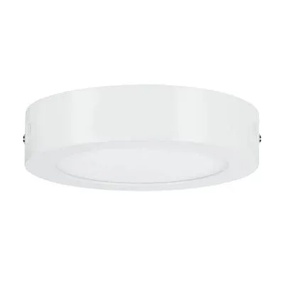 Lunar Round LED Panel 170mm Warm White - White