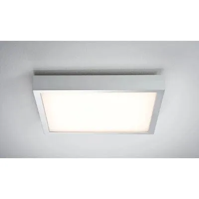 Lunar Square LED Panel 400x400mm Warm White - Chrome