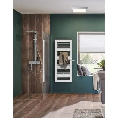 Lunar Square LED Panel 400x400mm Warm White - Chrome